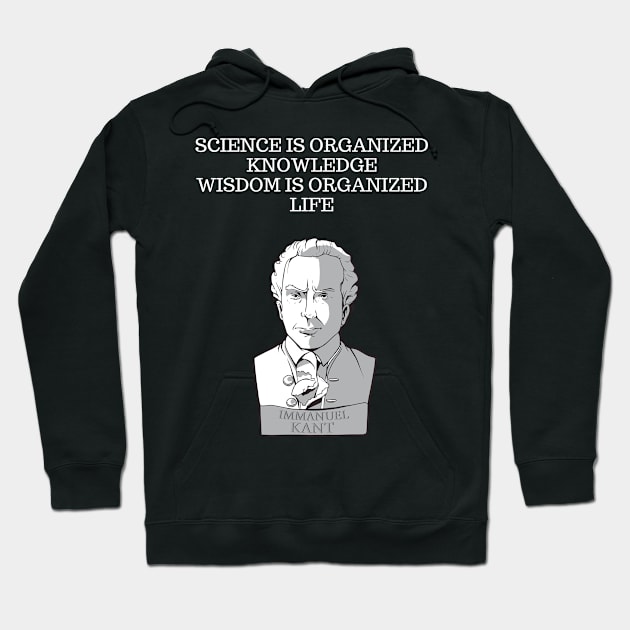 Kant quote Hoodie by Cleopsys